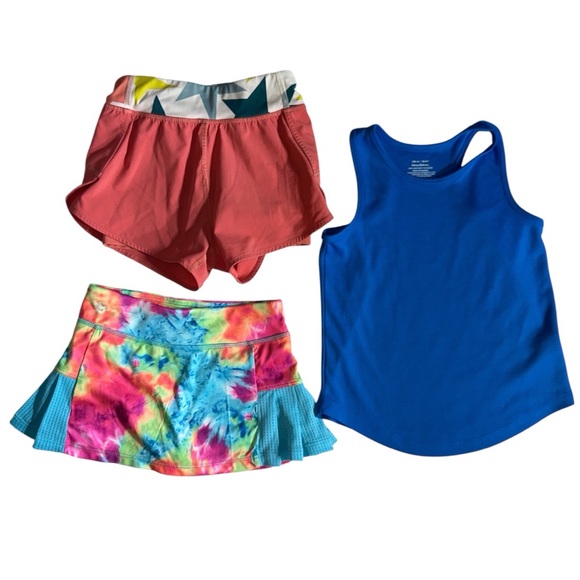 EUC girls athletic wear lot- Hanna Anderson, Nike, & Champion 5/6 - Picture 2 of 5